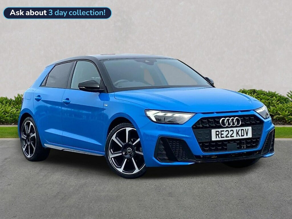 Audi A1 1.0 Tfsi 25 Black Edition Sportback S T Blue