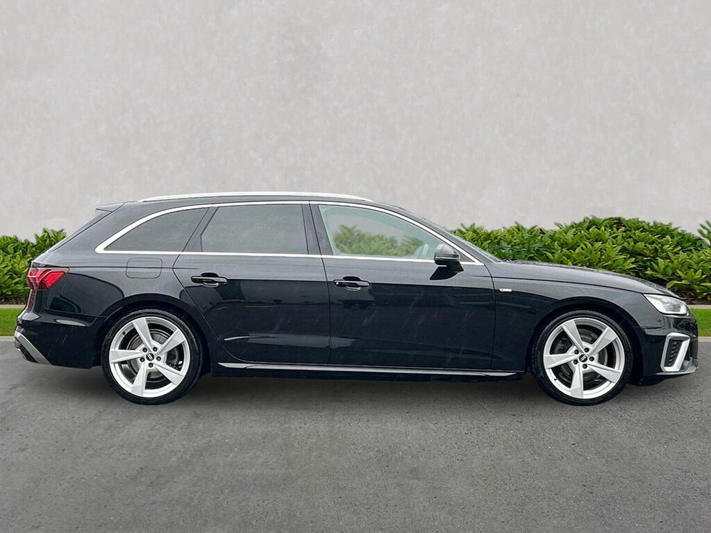 Audi A4 2.0 Tdi 35 S Line Estate S Tronic Euro GK71EAA Black #3
