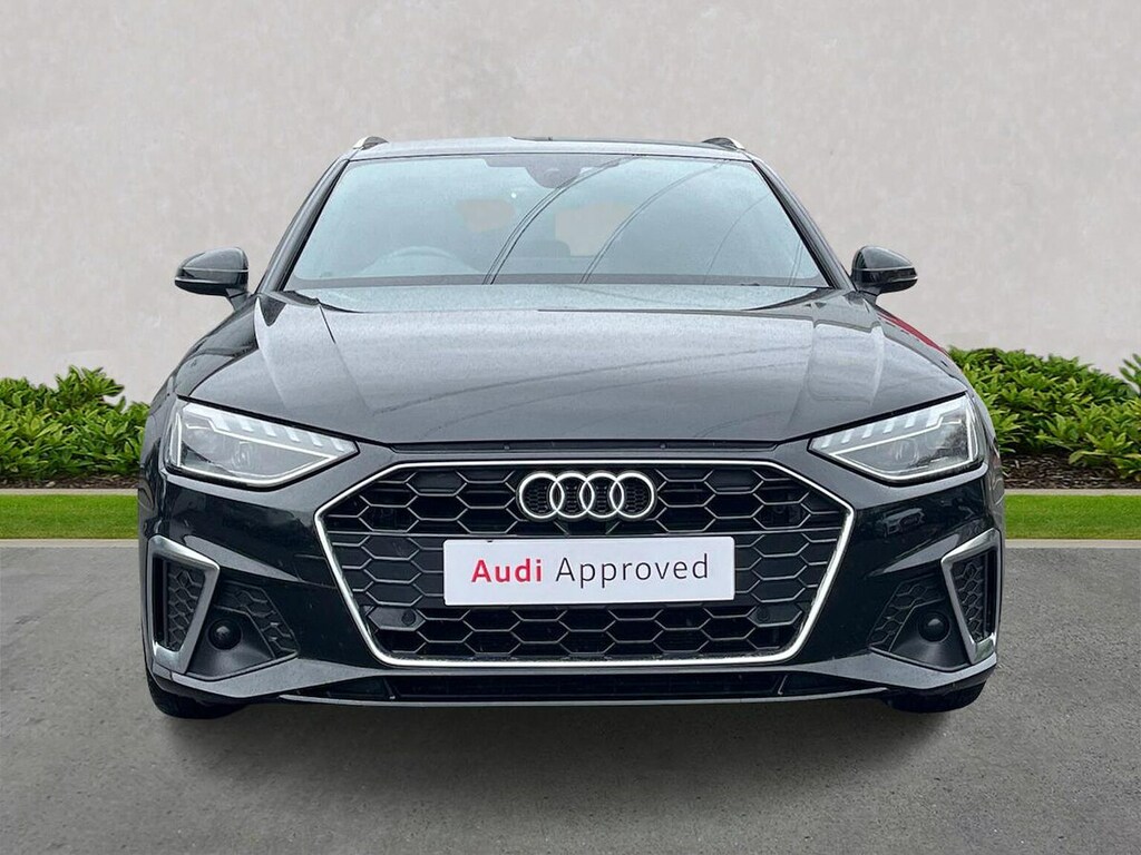 Audi A4 2.0 Tdi 35 S Line Estate S Tronic Euro GK71EAA Black #5