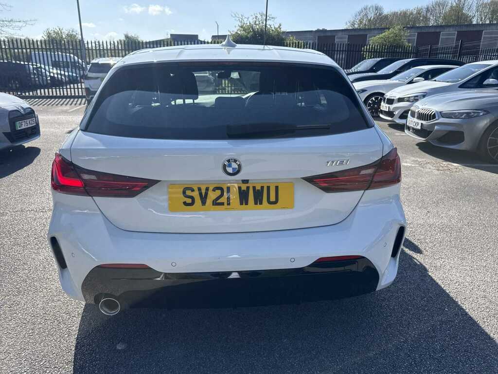 BMW 1 Series 118I 136 M Sport SV21WWU White #4