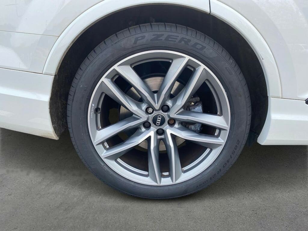 Audi Q7 3.0 Tdi V6 50 Black Edition Suv Tiptron RV69VZO White #6