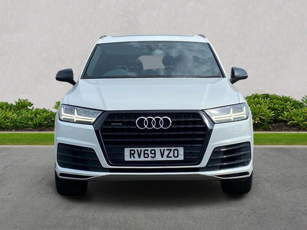 Audi Q7 3.0 Tdi V6 50 Black Edition Suv Tiptron RV69VZO White #5