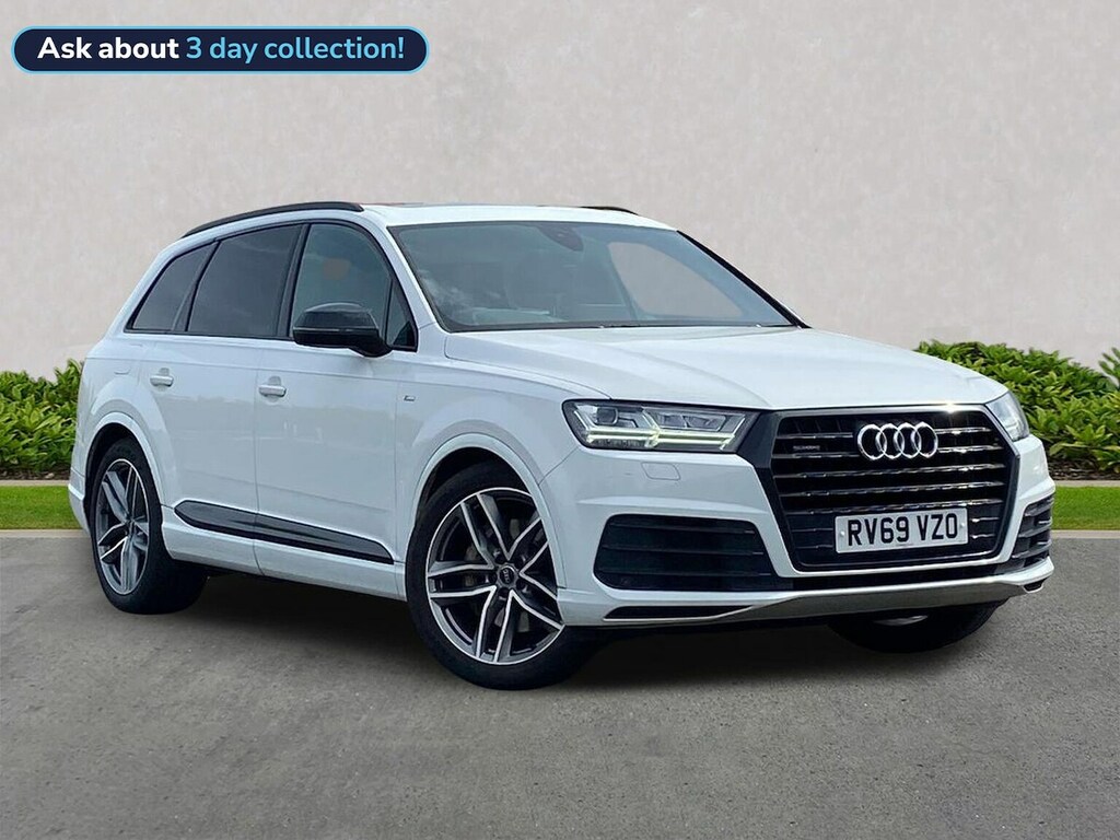 Audi Q7 3.0 Tdi V6 50 Black Edition Suv Tiptron White