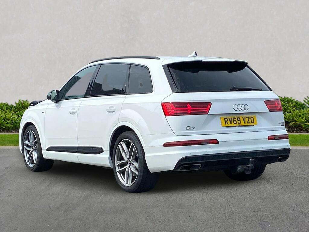 Audi Q7 3.0 Tdi V6 50 Black Edition Suv Tiptron RV69VZO White #2