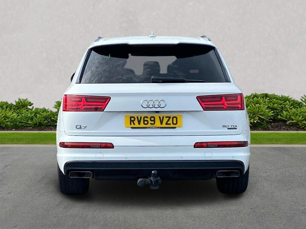 Audi Q7 3.0 Tdi V6 50 Black Edition Suv Tiptron RV69VZO White #4