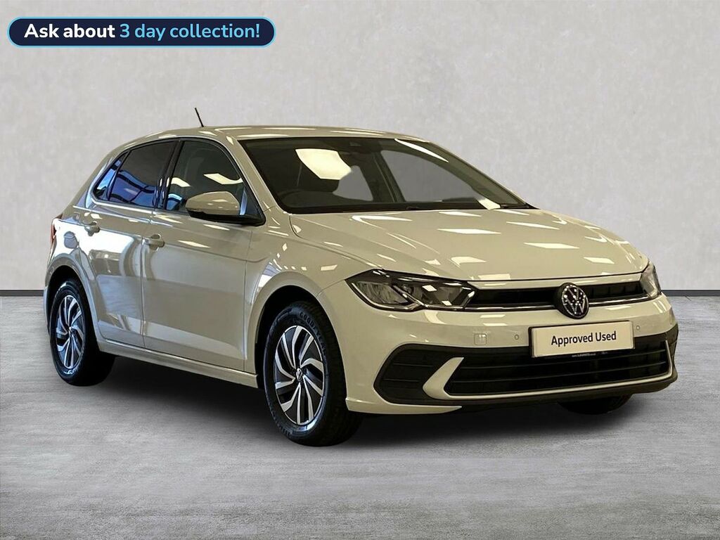 Volkswagen Polo 1.0 Tsi Life Hatchback Euro 6 S White