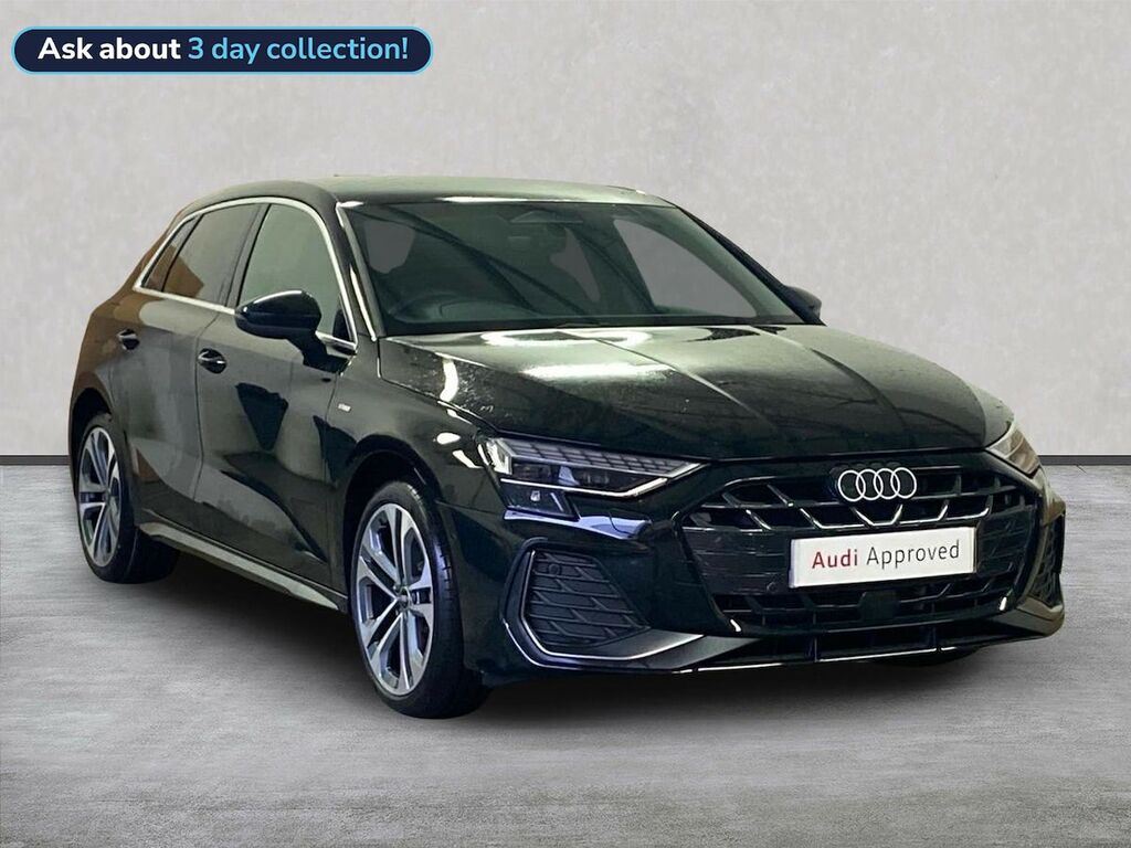 Audi A3 1.5 Tfsi E 204 S Line S Tronic Black