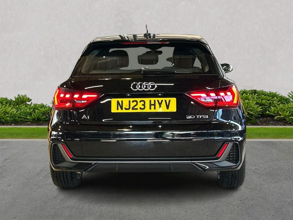 Audi A1 1.0 Tfsi 30 S Line Sportback Eur NJ23HYV Black #4