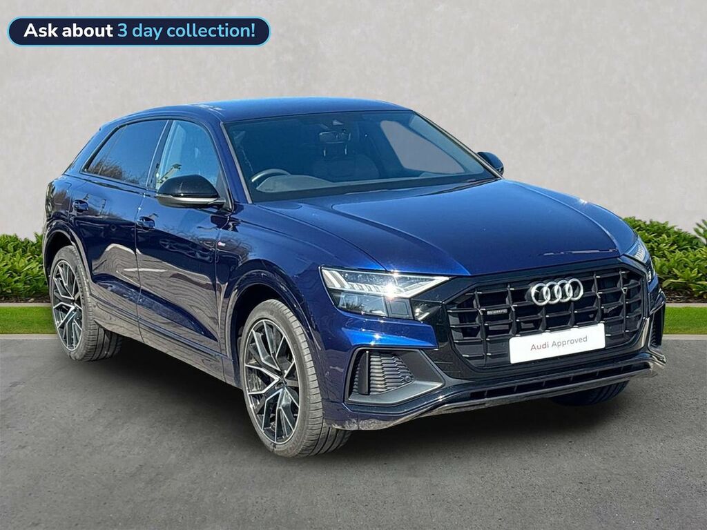 Audi Q8 3.0 Tdi V6 50 Black Edition Suv Tiptron Blue