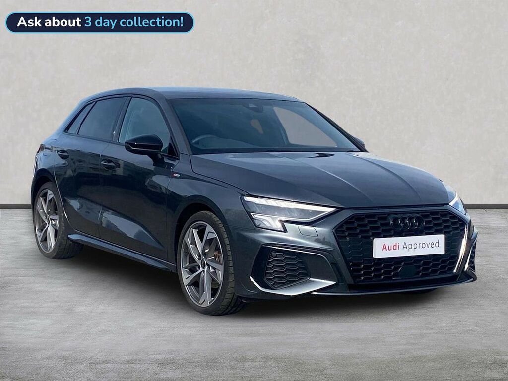 Audi A3 1.5 Tfsi 35 Black Edition Sportback Man Grey