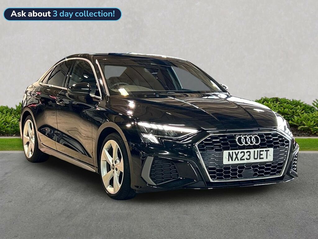 Audi A3 35 Tfsi S Line S Tronic NX23UET Black