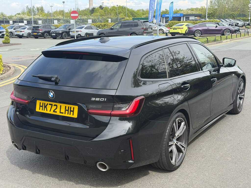 BMW 3 Series 320I M Sport Step HK72LHH Black #3