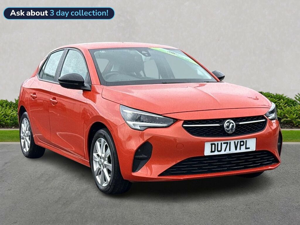 Vauxhall Corsa 1.2 Se Hatchback Euro 6 75 Ps Orange