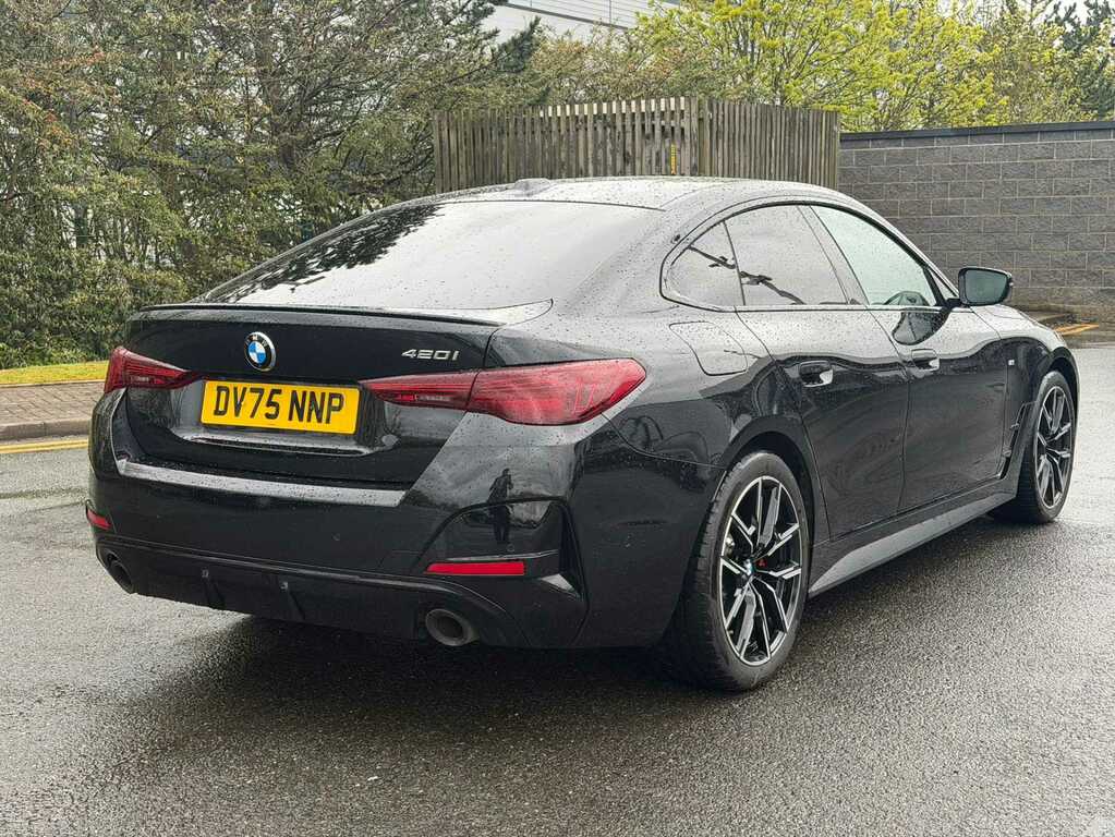 BMW 4 Series 420I M Sport Step DV75NNP Black #3