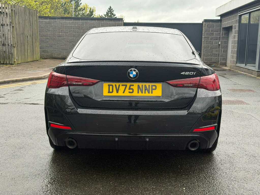 BMW 4 Series 420I M Sport Step DV75NNP Black #4