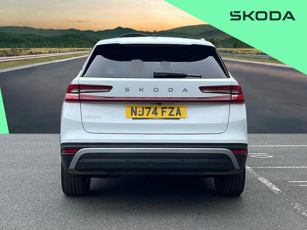 Skoda Kodiaq 1.5 Tsi E-tec Se L Dsg 7 Seat NJ74FZA White #4