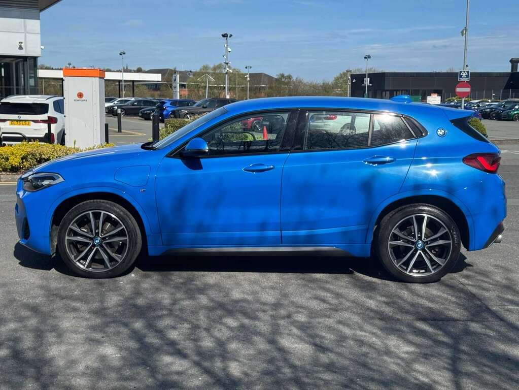BMW X2 Xdrive 25E M Sport Blue #4