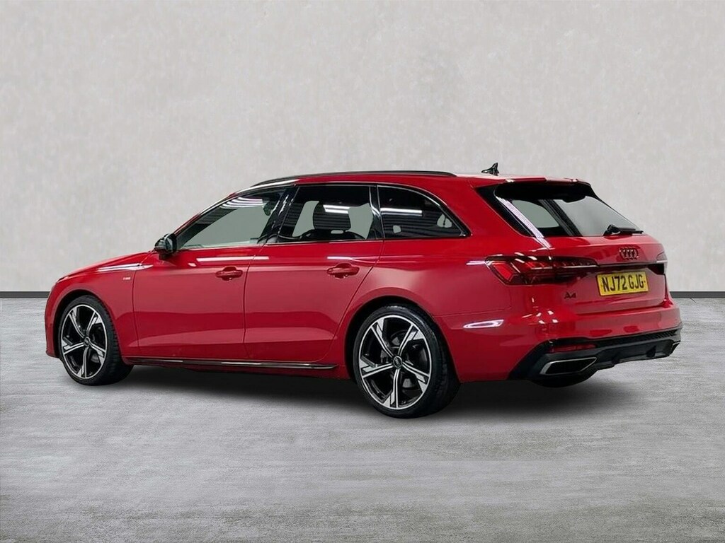 Audi A4 2.0 Tdi 35 Black Edition Estate S Troni NJ72GJG Red #2