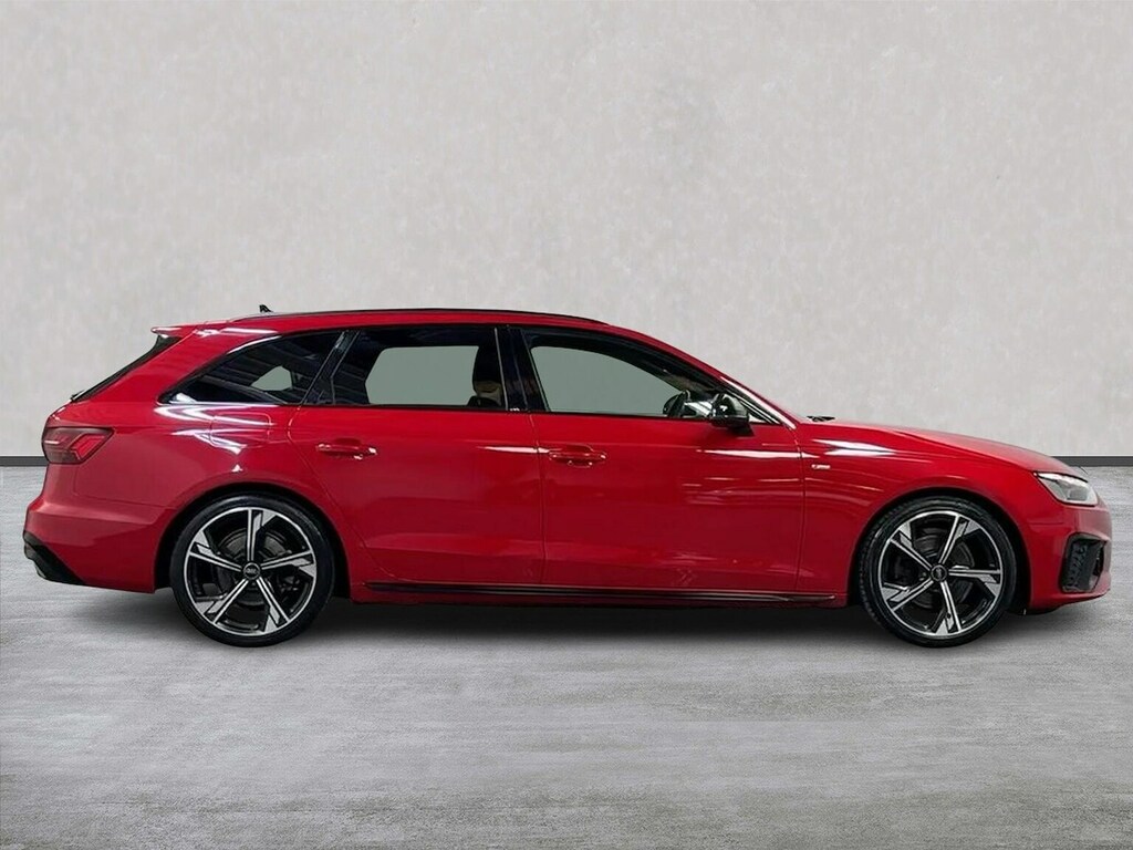 Audi A4 2.0 Tdi 35 Black Edition Estate S Troni NJ72GJG Red #3