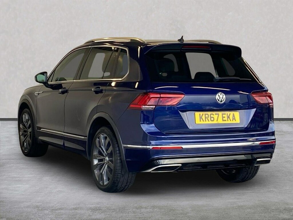 Volkswagen Tiguan 2.0 Bitdi R-line Suv Dsg 4Motion Euro 6 KR67EKA Blue #2