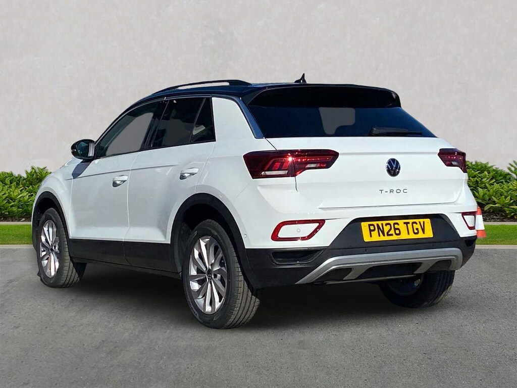 Volkswagen T-Roc 1.5 Tsi Match Dsg White