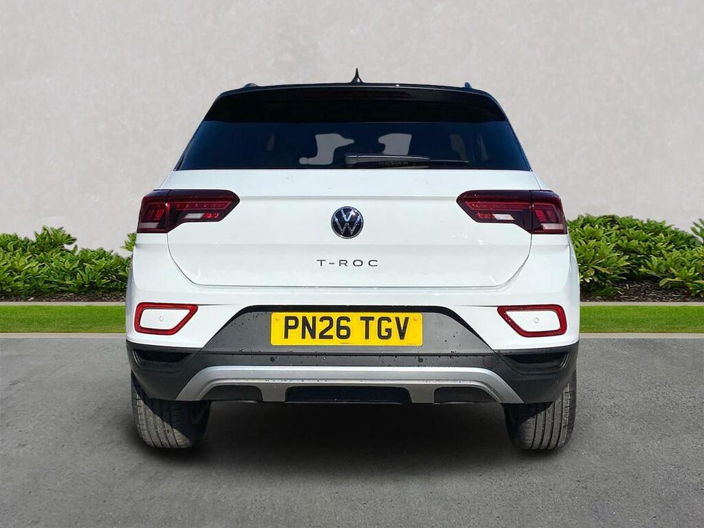 Volkswagen T-Roc 1.5 Tsi Match Dsg White #3