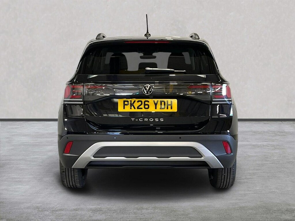 Volkswagen T-Cross 1.0 Tsi 115 Match Dsg PK26YDH Black #4