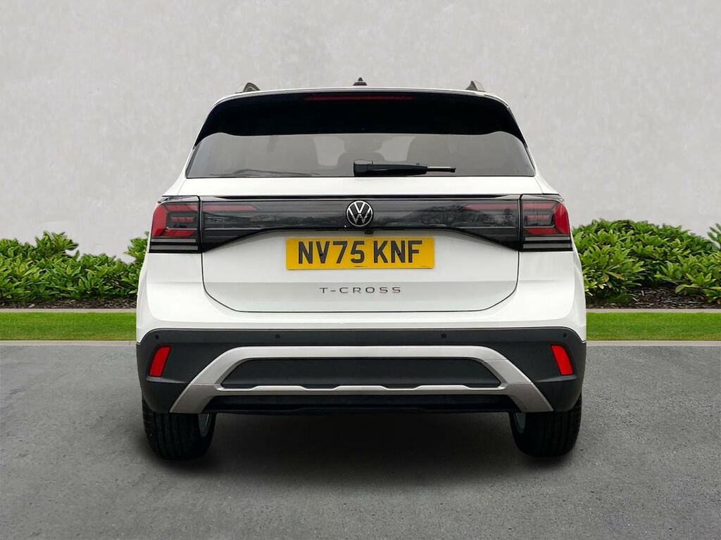 Volkswagen T-Cross 1.0 Tsi Match Suv Euro 6 Ss NV75KNF White #4
