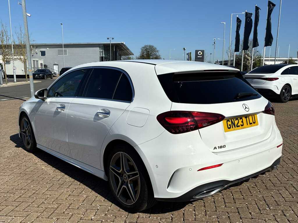 Mercedes-Benz A Class A180 Amg Line Premium GN23TLU White #2