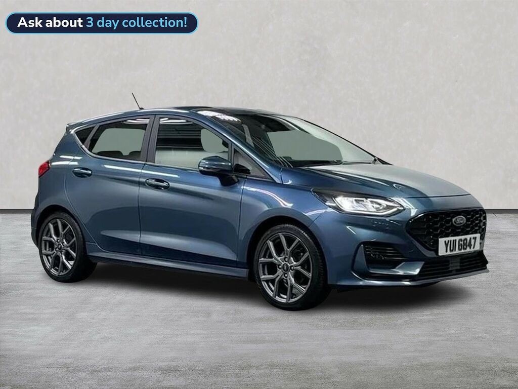 Ford Fiesta 1.0 Ecoboost St-line Blue
