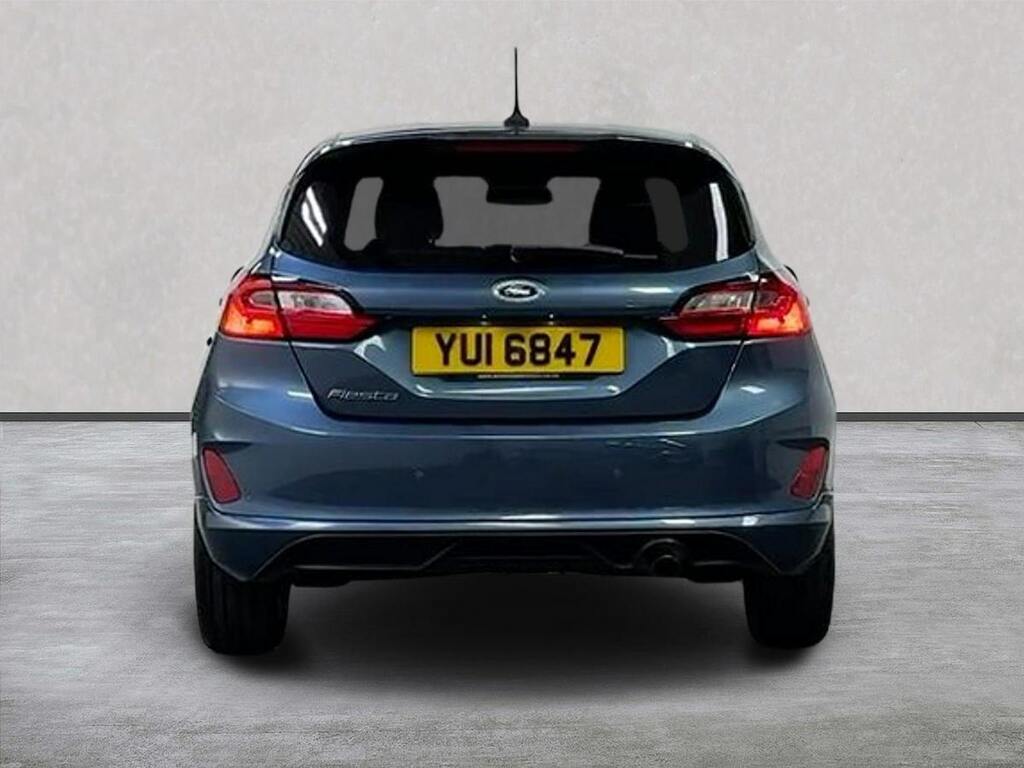 Ford Fiesta 1.0 Ecoboost St-line YUI6847 Blue #4