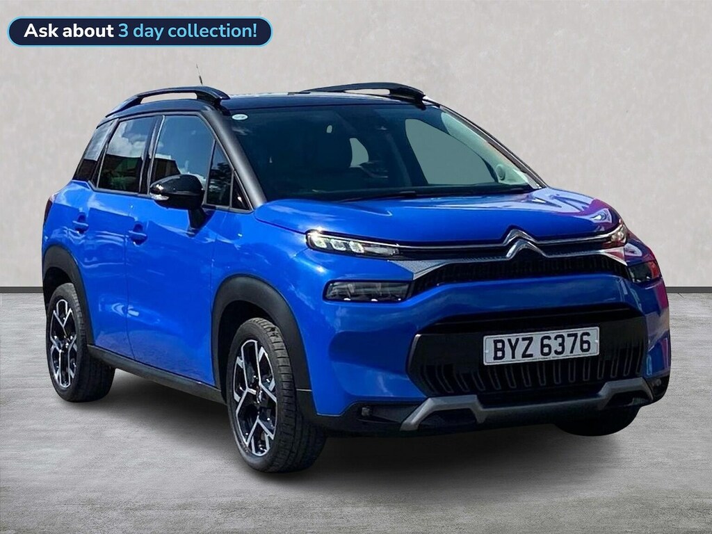 Citroen C3 Aircross 1.2 Puretech Shine Plus Suv Eat6 Euro 6 Blue