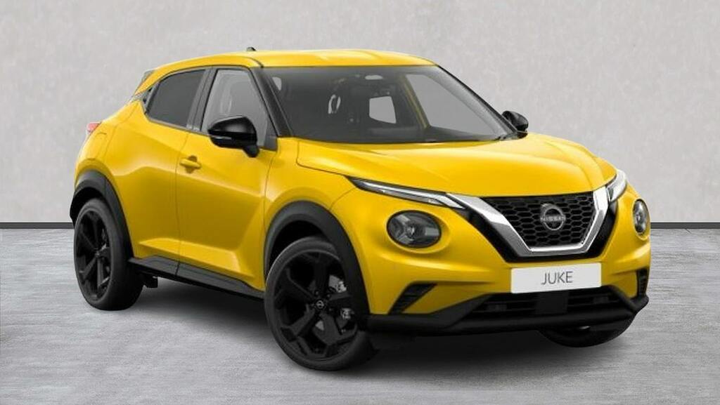 Nissan Juke 1.0 Dig-t Tekna Yellow