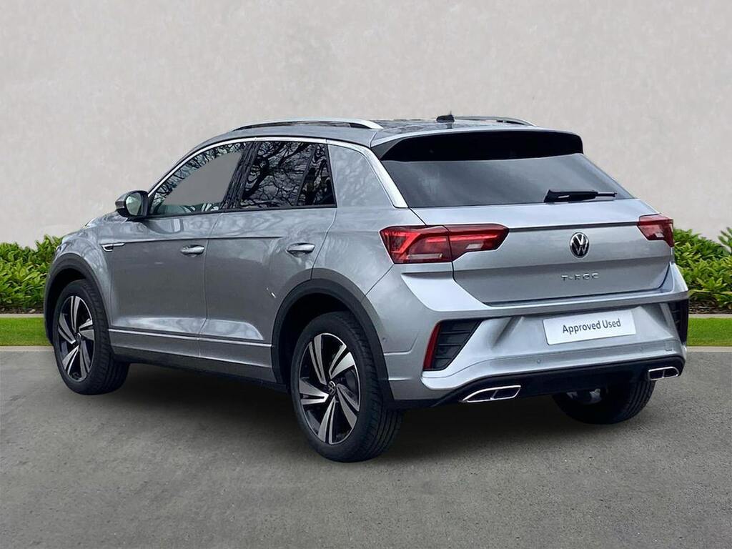 Volkswagen T-Roc 1.5 Tsi R-line Dsg Silver