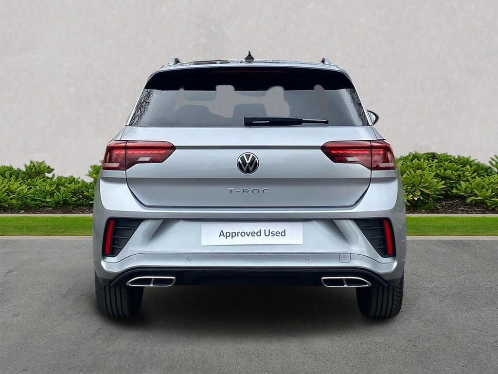 Volkswagen T-Roc 1.5 Tsi R-line Dsg NX26LML Silver #3