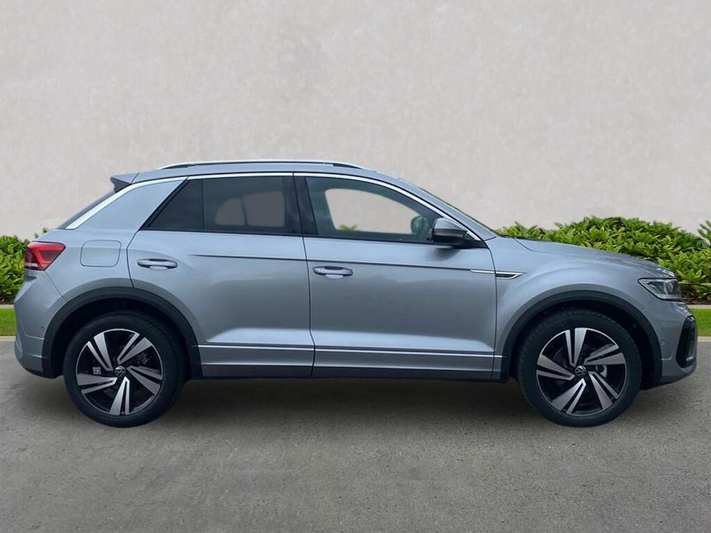 Volkswagen T-Roc 1.5 Tsi R-line Dsg NX26LML Silver #2