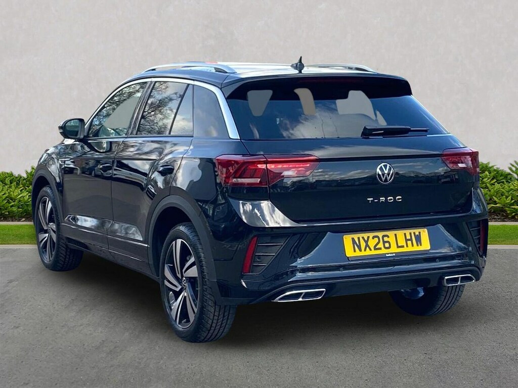 Volkswagen T-Roc 1.5 Tsi R-line Suv Dsg Euro 6 Ss 15 Black