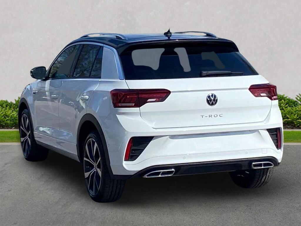 Volkswagen T-Roc 1.5 Tsi R-line Suv Dsg Euro 6 Ss 15 White