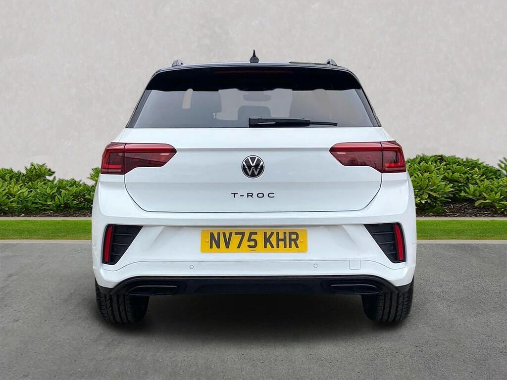Volkswagen T-Roc 1.5 Tsi Black Edition Dsg NV75KHR White #4