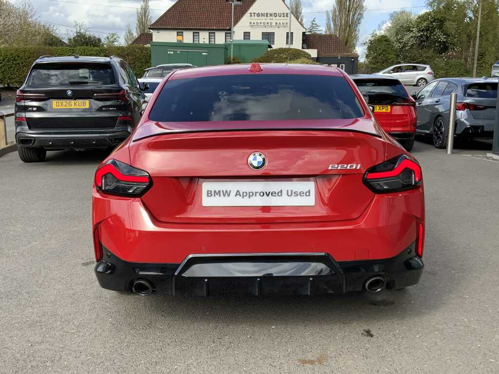 BMW 2 Series 220I M Sport Step DN74GXR Red #4