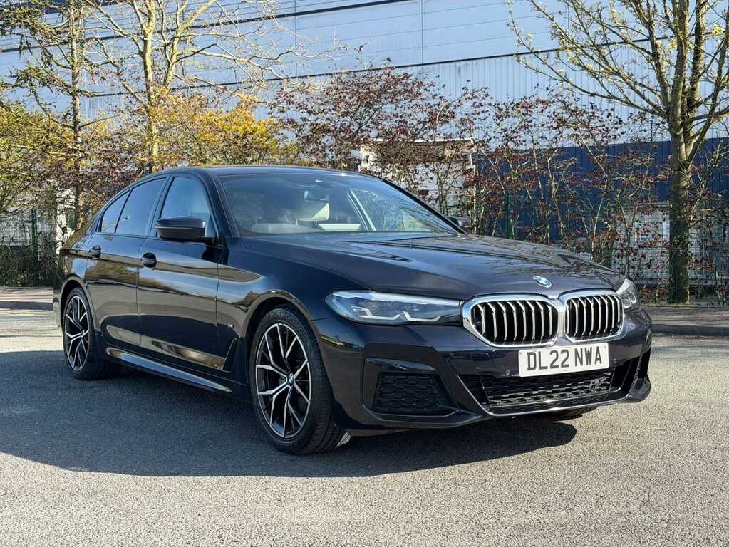 BMW 5 Series 520D Mht M Sport Step Black