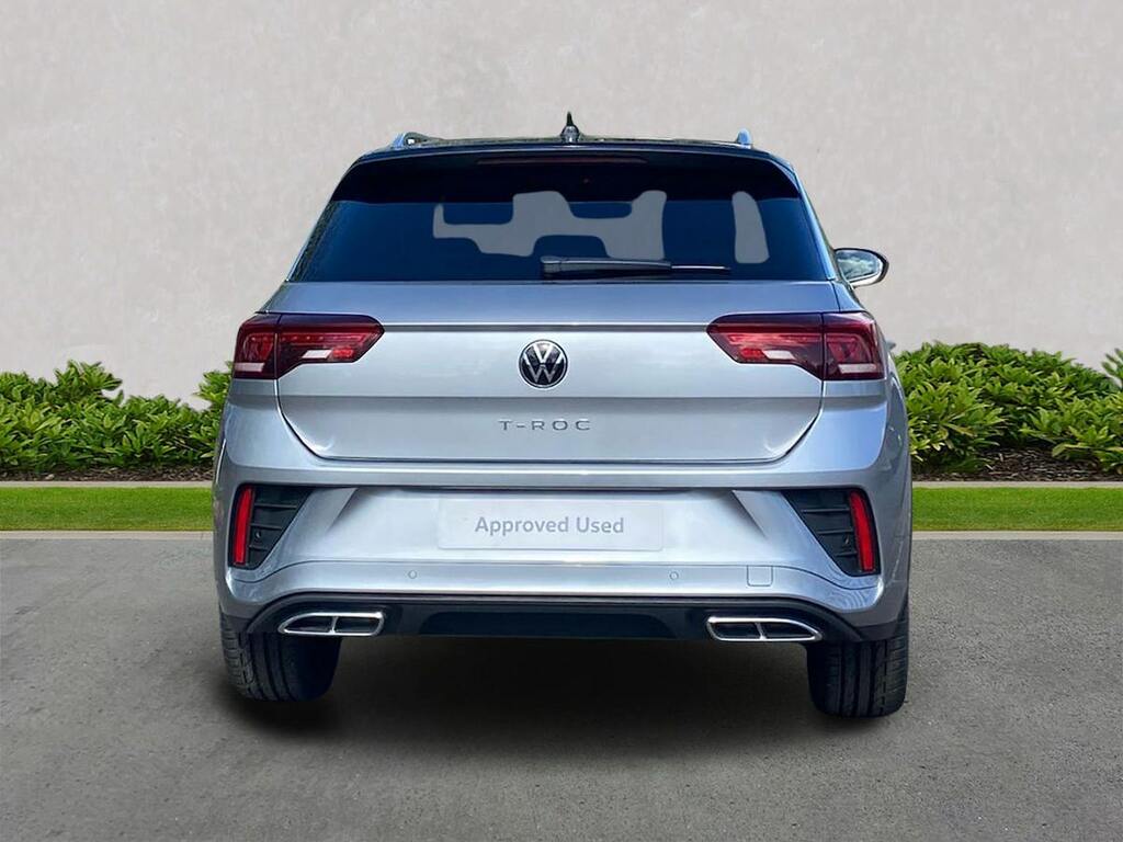 Volkswagen T-Roc 1.5 Tsi R-line Dsg NX26LKC White #3