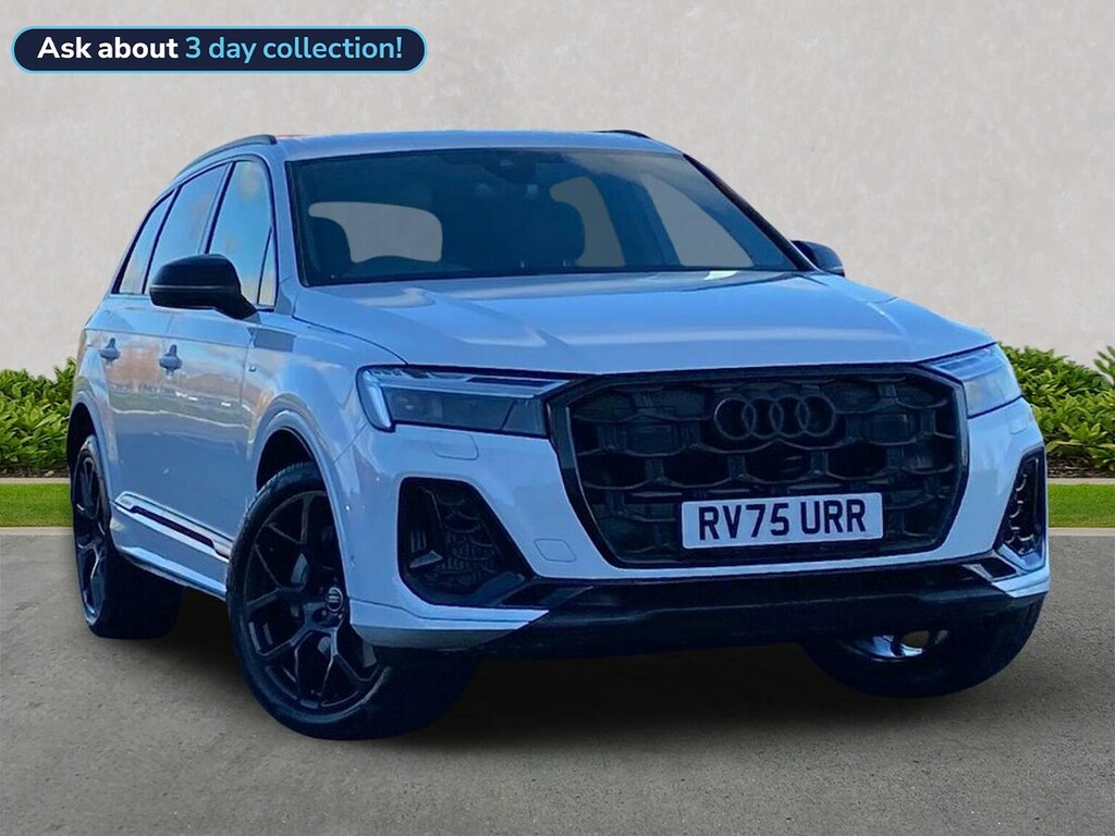 Audi Q7 55 Tfsi Quattro Black Edition Tiptronic White