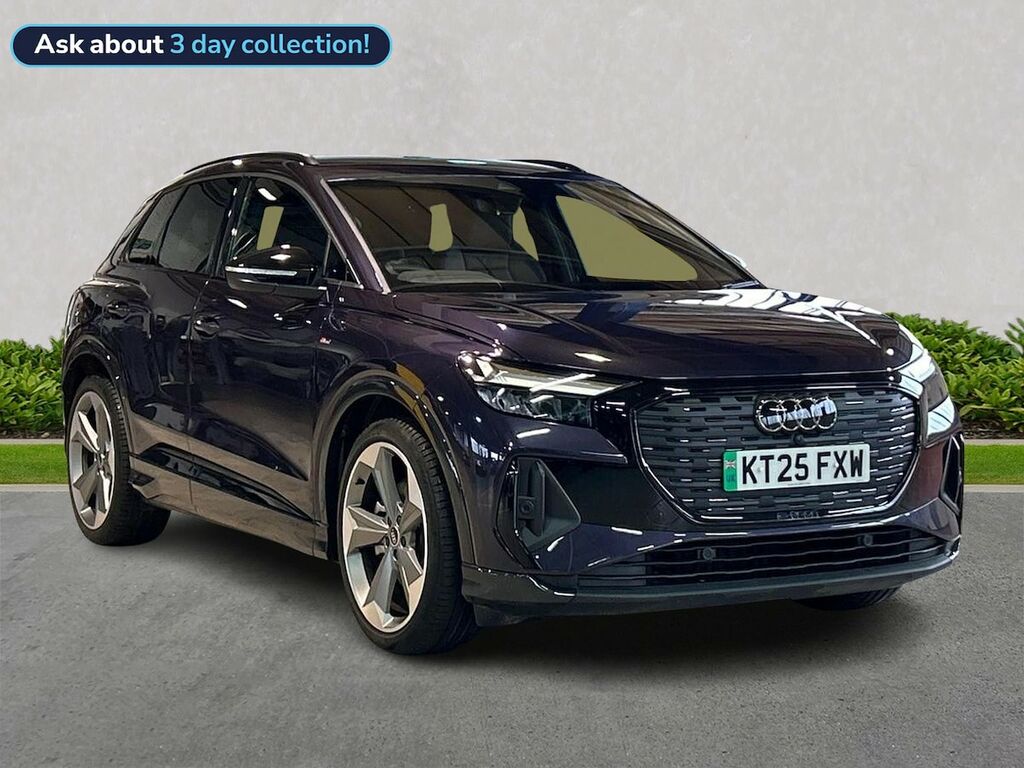Audi Q4 E Tron 45 Black Edition Suv 82Kwh 286 Purple