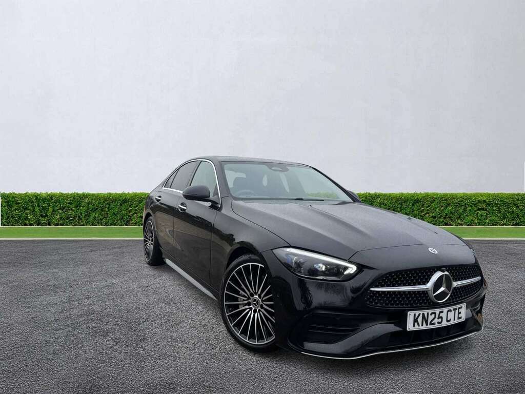Mercedes-Benz C Class C220d Amg Line Premium Plus 9G-tronic Black