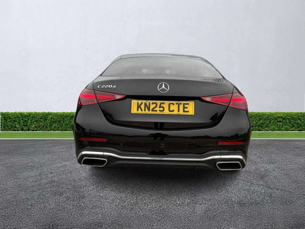 Mercedes-Benz C Class C220d Amg Line Premium Plus 9G-tronic KN25CTE Black #4