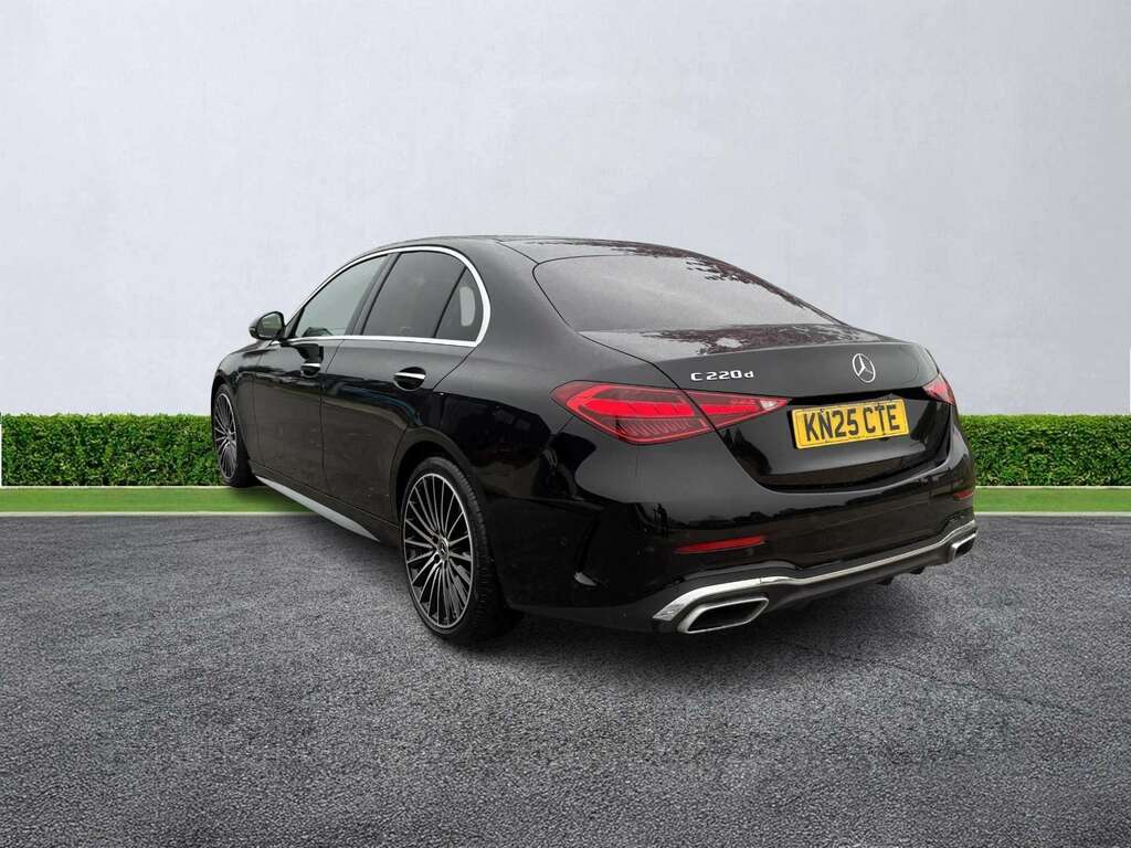 Mercedes-Benz C Class C220d Amg Line Premium Plus 9G-tronic KN25CTE Black #2