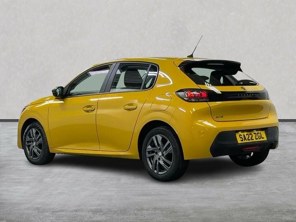Peugeot 208 1.2 Puretech Active Premium Hatchback M SA22ZGL Yellow #2