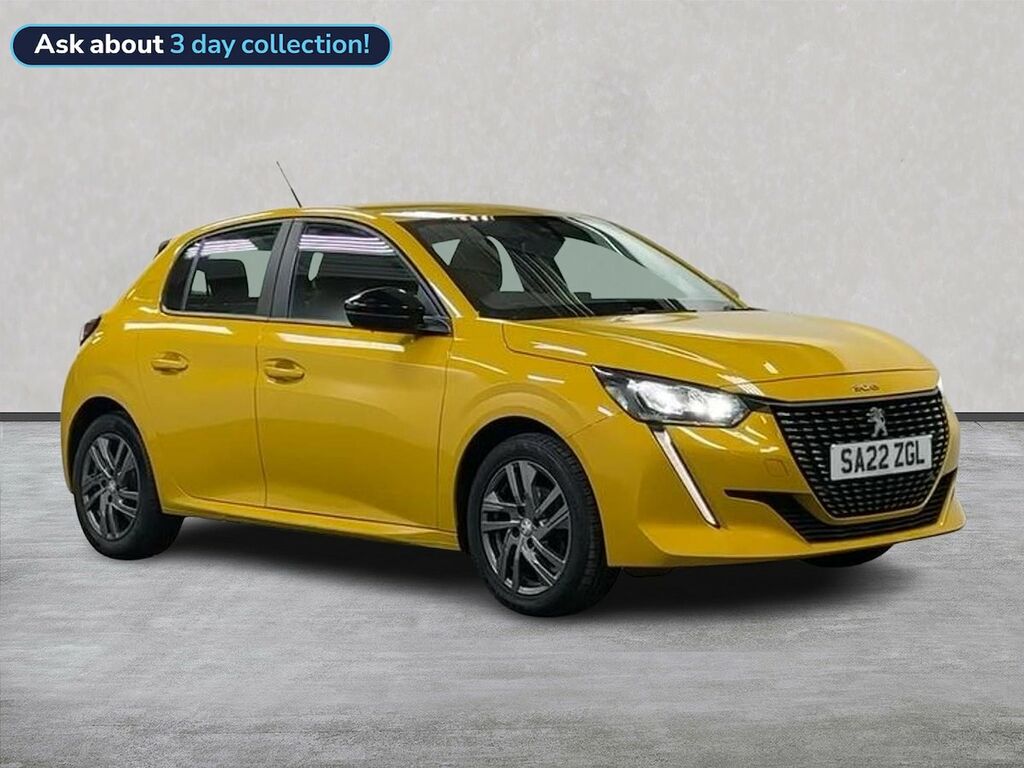 Peugeot 208 1.2 Puretech Active Premium Hatchback M Yellow