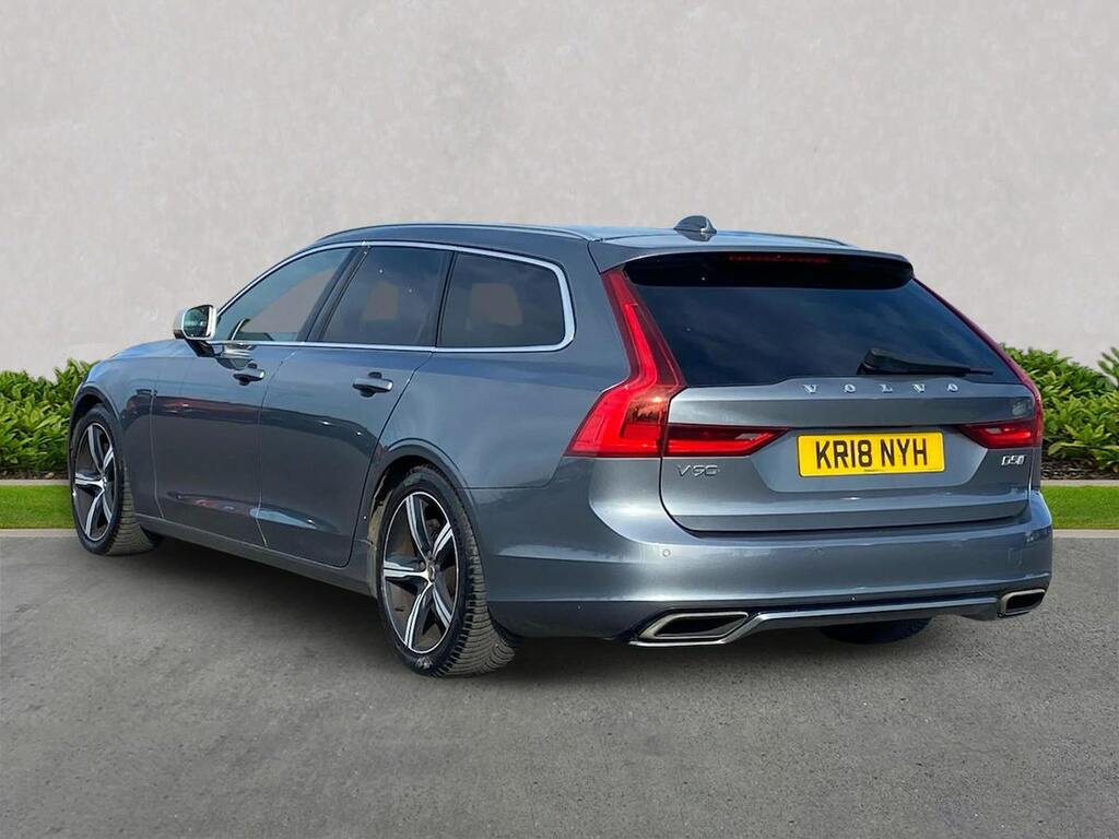 Volvo V90 2.0 D5 Powerpulse R Design Pro Awd Geartronic KR18NYH Silver #2